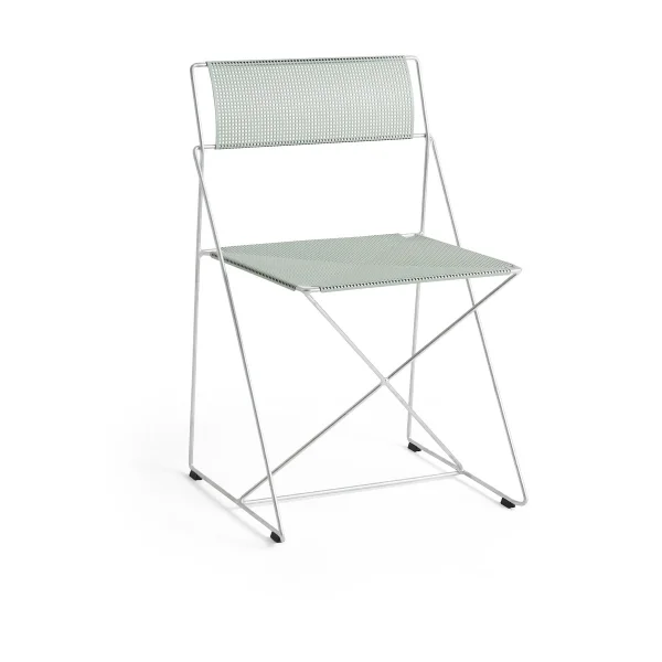 HAY X-Line Indoor Outdoor Stuhl Pale linden-hot galvanised