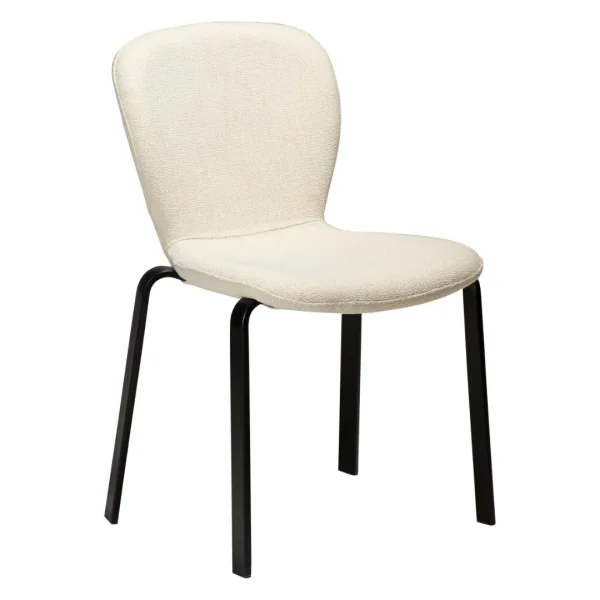 Heap Esszimmerstuhl Bouclé beige.