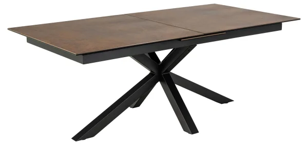 Heaven Esstisch 100x200/240cm mit Auszug braun.