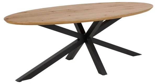 Heaven Esstisch 100x220cm Wild Eiche dekor.