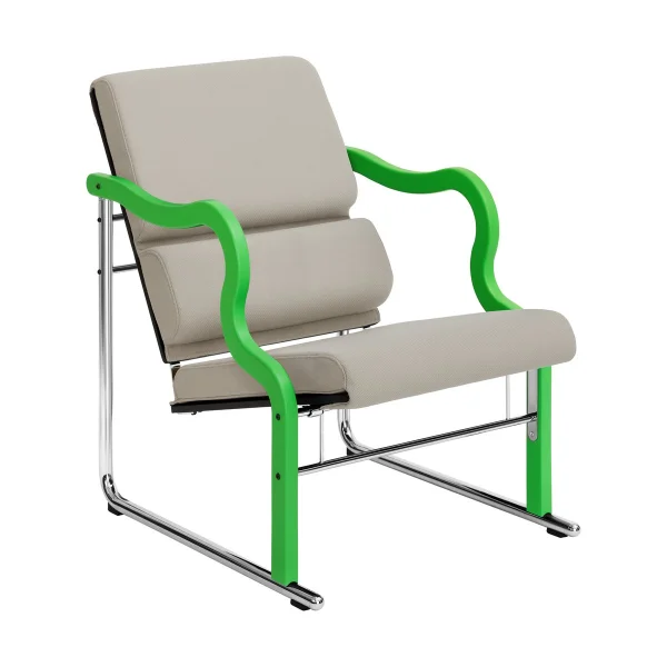 Hem Experiment 501 Loungesessel Green-light beige