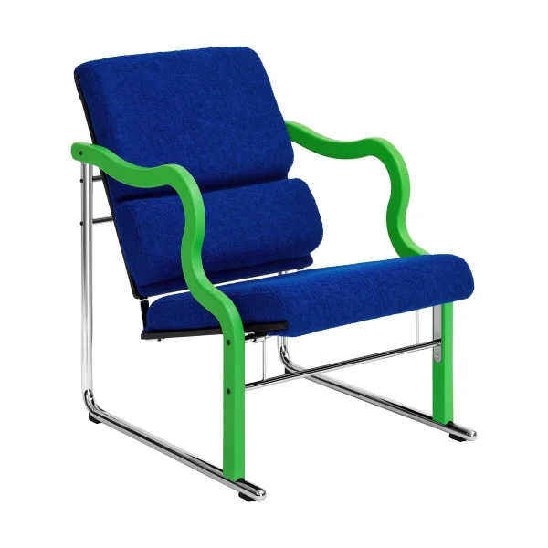 Hem Experiment 501 Loungesessel Green-ultramarine