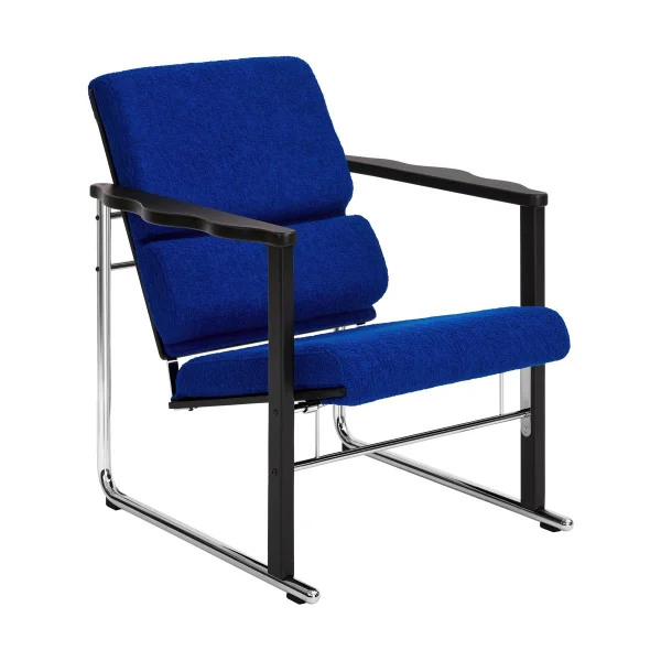Hem Experiment 502 Loungesessel Black-ultramarine