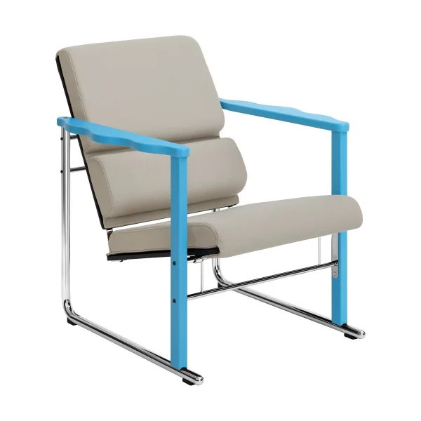 Hem Experiment 502 Loungesessel Blue-light beige