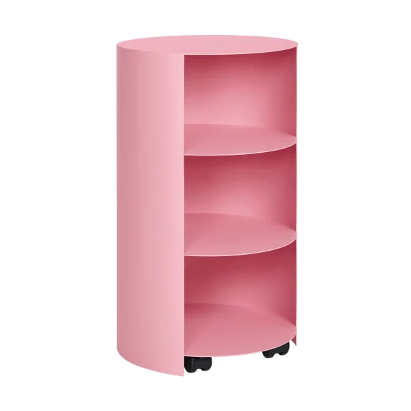 Hem Hide Sockel Ø38x68 cm Light pink textured