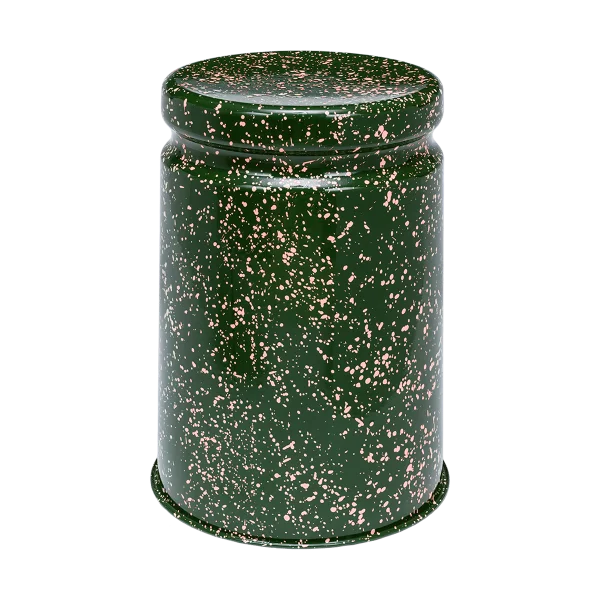 Hem Last Hocker Ø32x44 cm Green-pink splatter