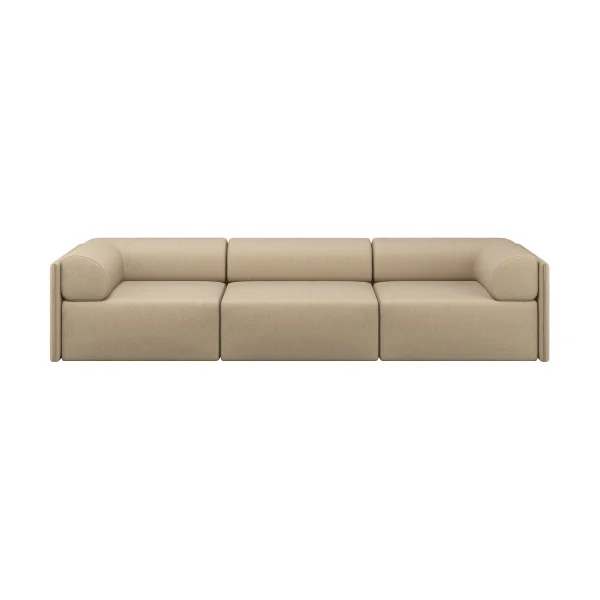 Hem Palo Block 3-Sitzer Sofa med armstöd Low 295 cm Beige