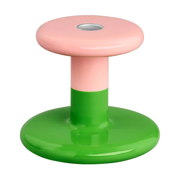 Hem Pesa Kerzenhalter Low 11 cm Pink-green