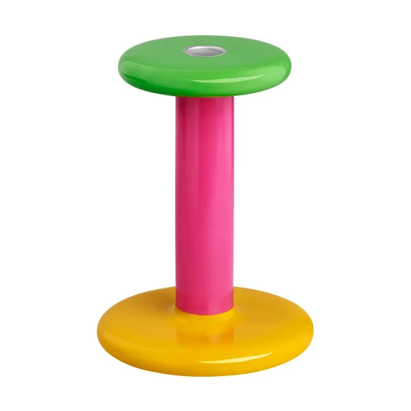 Hem Pesa Kerzenhalter Medium 18 cm Green-magenta-honey yellow