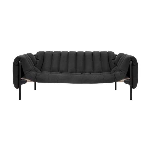 Hem Puffy 2,5-Sitzer Sofa 205 cm Anthracite-black grey