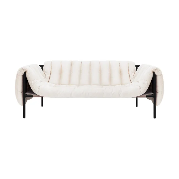 Hem Puffy 2,5-Sitzer Sofa 205 cm Natural-black grey