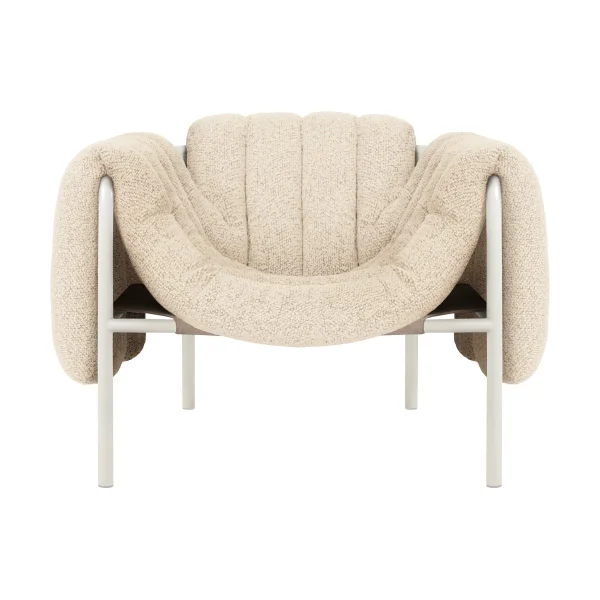Hem Puffy Loungesessel Eggshell-cream