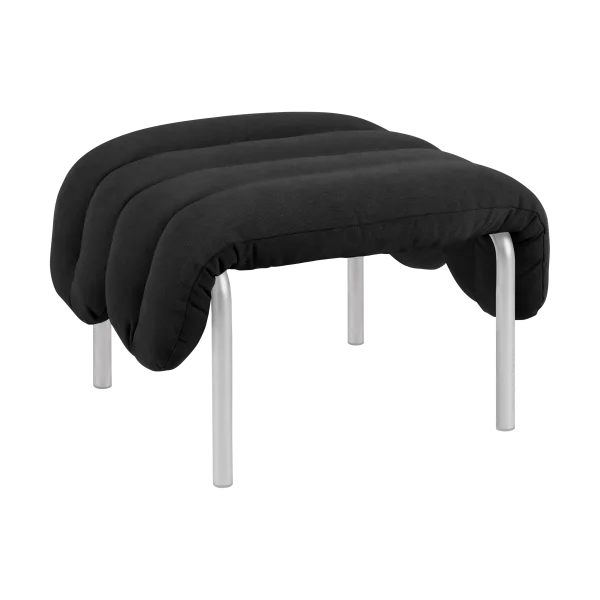 Hem Puffy Ottoman 58x67 cm Anthracite-edelstahl