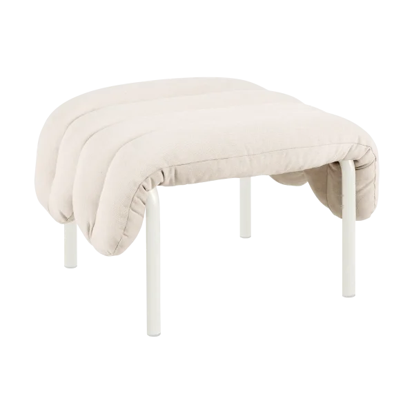 Hem Puffy Ottoman 58x67 cm Natural-cream