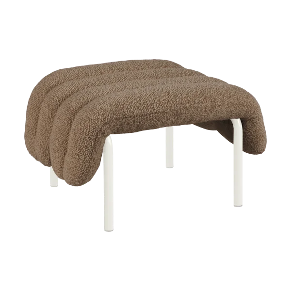 Hem Puffy Ottoman 58x67 cm Sawdust-cream
