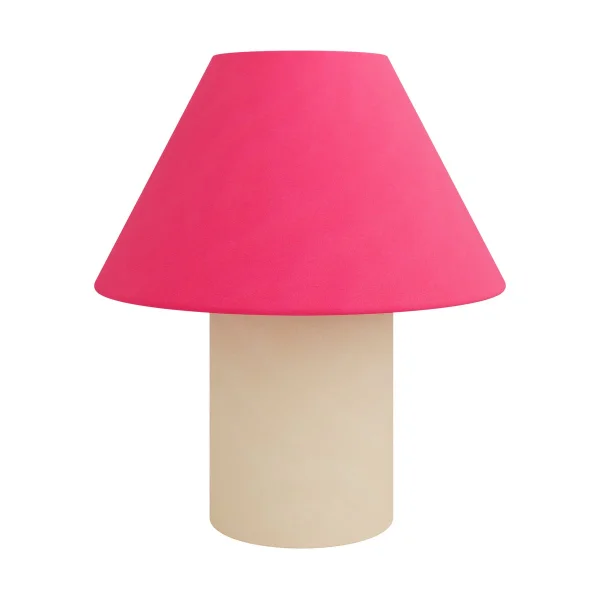 Hem Toto Tischleuchte Medium 47 cm Magenta-beige