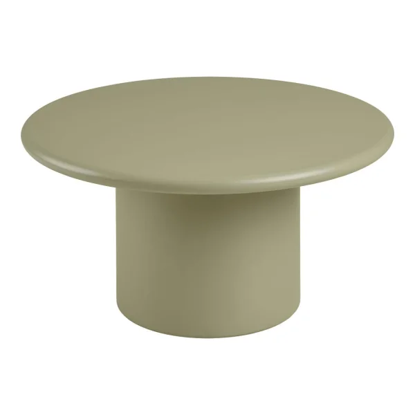 Henny Couchtisch Ø80cm grün.