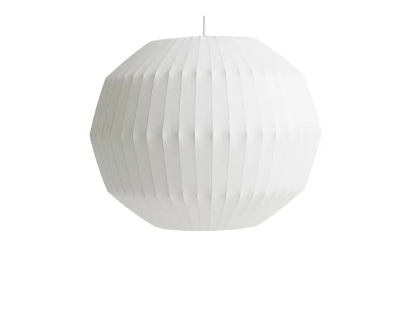 Herman Miller - Nelson Angled Sphere Bubble Pendelleuchte L Off-White