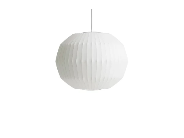 Herman Miller - Nelson Angled Sphere Bubble Pendelleuchte M Off-White