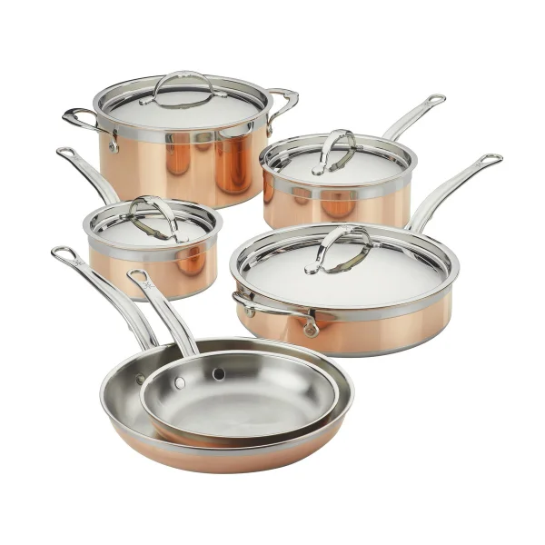 Hestan Hestan Copperbond Topf- und Pfannenset 10-teilig
