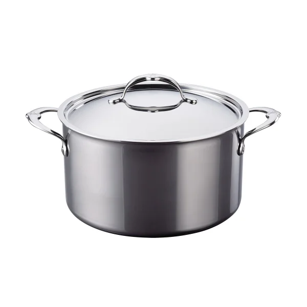Hestan Hestan Nanobond Topf mit Deckel 7,6 L Edelstahl
