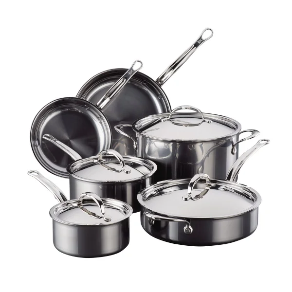 Hestan Hestan Nanobond Topf- und Pfannenset 10-teilig