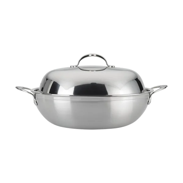 Hestan Hestan Probond Wok mit Deckel 36 cm Edelstahl