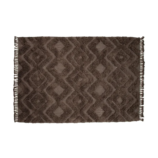 Hilma Teppich 350x250cm Braun.