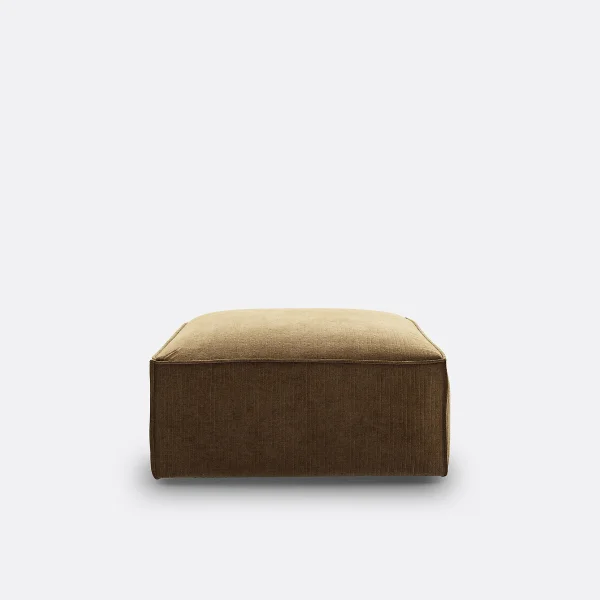 Hocker-element Seven, Vintage-cordsamt