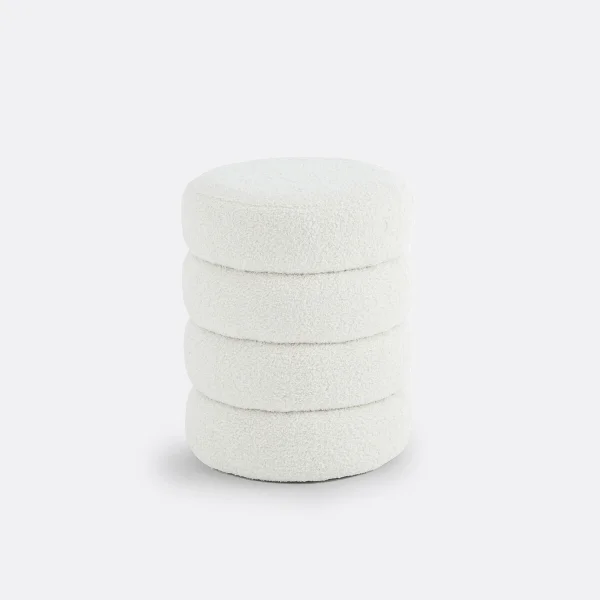 Hocker Pilou, Bouclé