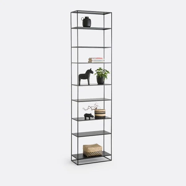 Hohes Regal Hiba, Stahl, H. 240 Cm