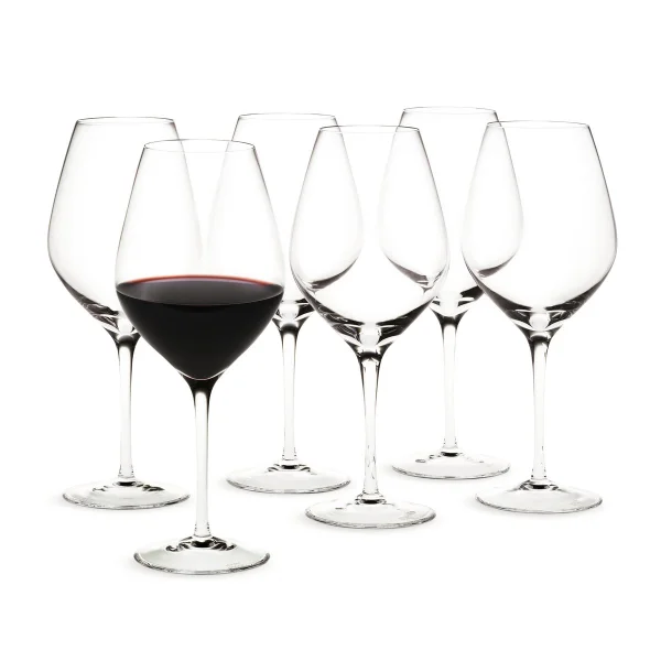 Holmegaard Cabernet Rotweinglas 52 cl 6er-Pack Transparent