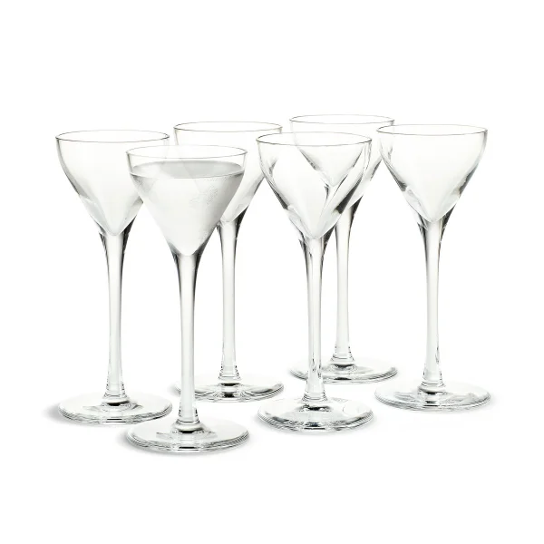Holmegaard Cabernet Schnapsglas 4,5 cl 6er-Pack Transparent