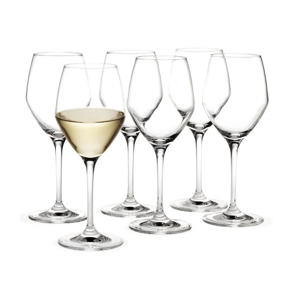 Holmegaard Perfection Weißweinglas 32 cl 6er-Pack Transparent