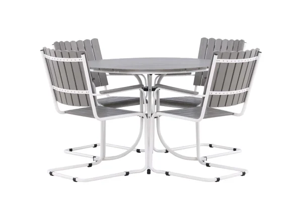 Holmsund Lounge-Set 5 Teile grau.