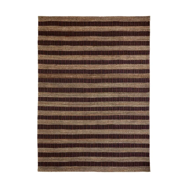 House Doctor Block Teppich braun-natur 160 × 230 cm