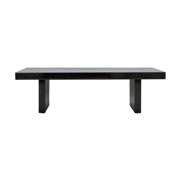 House Doctor Brick Couchtisch 150x60x44 cm Schwarz