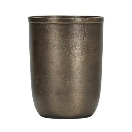 House Doctor Champtub Weinkühler Ø17 cm Antik Messing