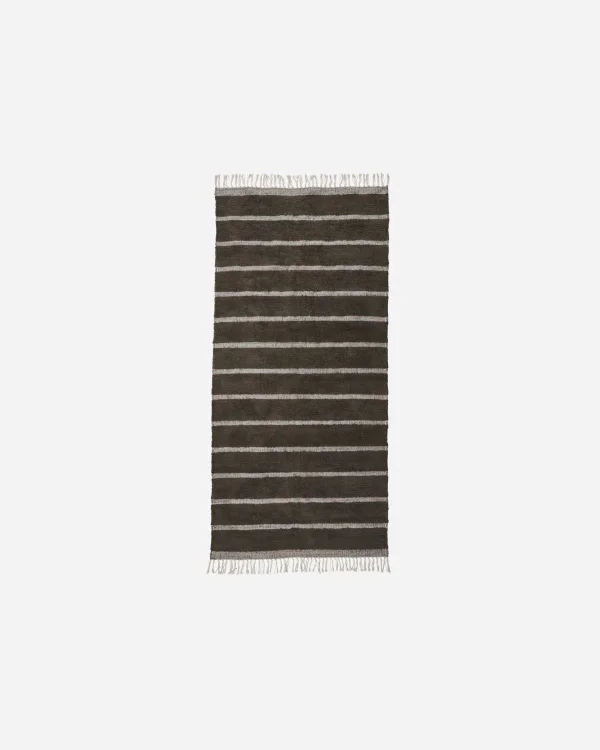 House Doctor Chen Teppich 90x200 cm Dunkelbraun