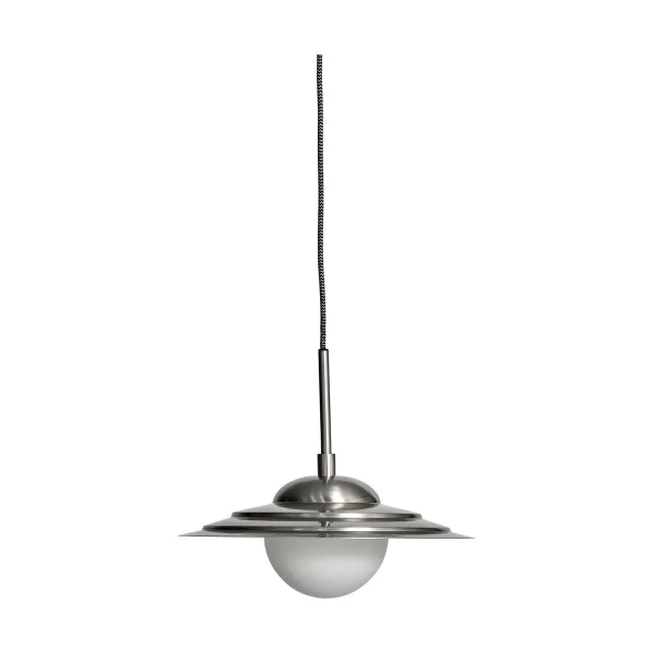 House Doctor Coin Pendelleuchte Gebürstetes Silber