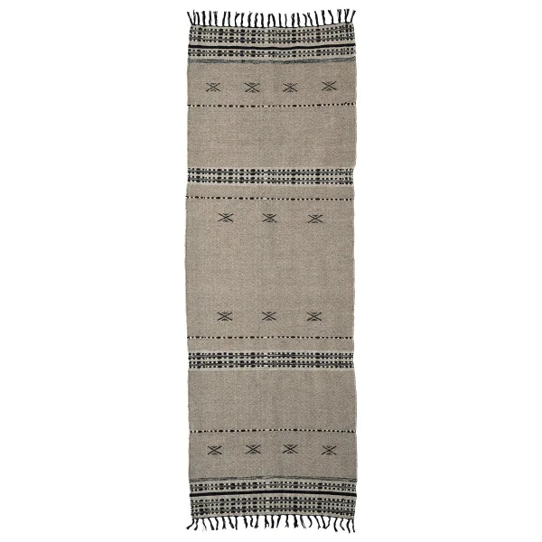 House Doctor Cros Teppich 90 x 300cm Sand