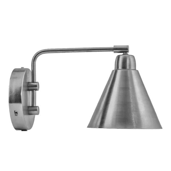House Doctor - Game Wandleuchte Game 30 cm silber Metall E14