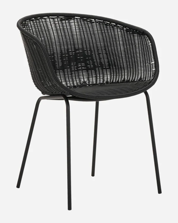 House Doctor Hapur Sessel Schwarz