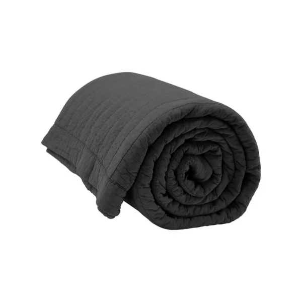 House Doctor - Magnhild Quilt Tagesdecke 280x280 Coal ByNord