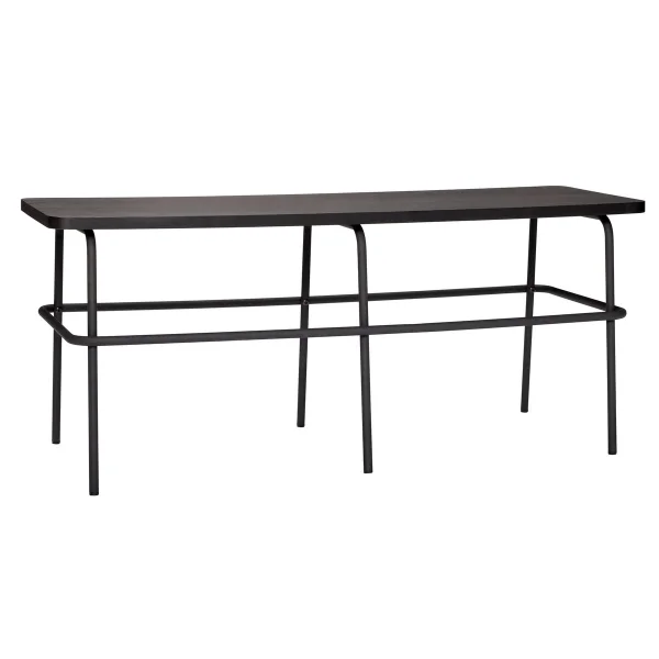 Hübsch Bank 46x110cm Metall-schwarz