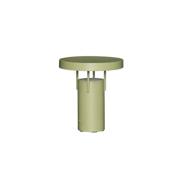 Hübsch - BringMe Mini LED-Akku-Tischlampe, grün, Höhe 20 cm