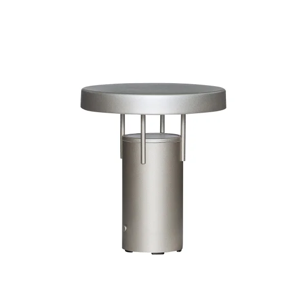 Hübsch BringMe mini tragbare Tischlampe Metallic sand