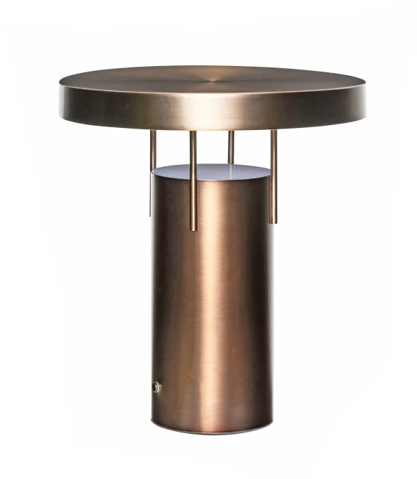 Hübsch BringMe portable Tischleuchte Burnished brass