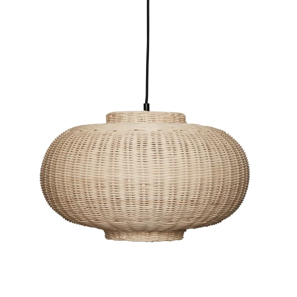 Hübsch Chand Ellipse Pendelleuchte Natural