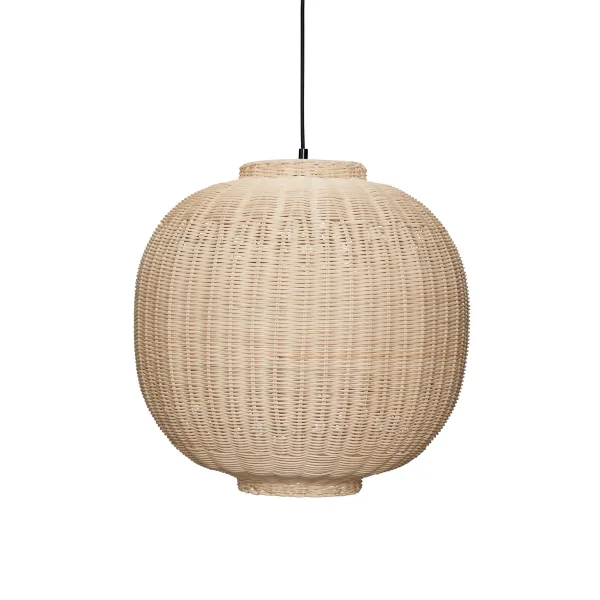Hübsch Chand Round Pendelleuchte Natural